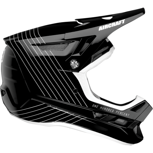 100% AIRCRAFT COMPOSITE HELMET SILO XL 80001-00005
