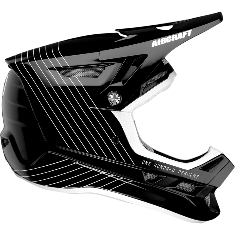 100% AIRCRAFT COMPOSITE HELMET SILO XL 80001-00005