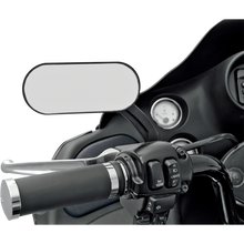 Load image into Gallery viewer, DRAG SPECIALTIES OVAL MIRROR LEFT OR RIGHT BLACK 0640-0488