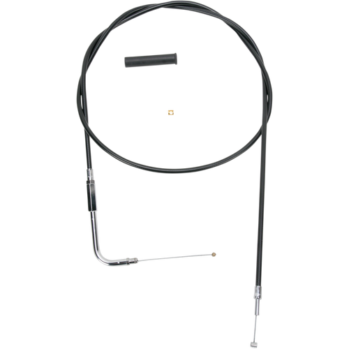 DRAG SPECIALTIES BLACK THROTTLE CABLE 4332152B