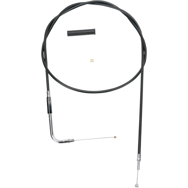 DRAG SPECIALTIES BLACK THROTTLE CABLE 4332152B