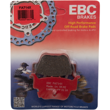 Load image into Gallery viewer, EBC BRAKE PAD EBC FA714X FA714X