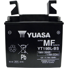 Load image into Gallery viewer, YUASA YT19BL-BS W/ACID PACK YUAM6219BL