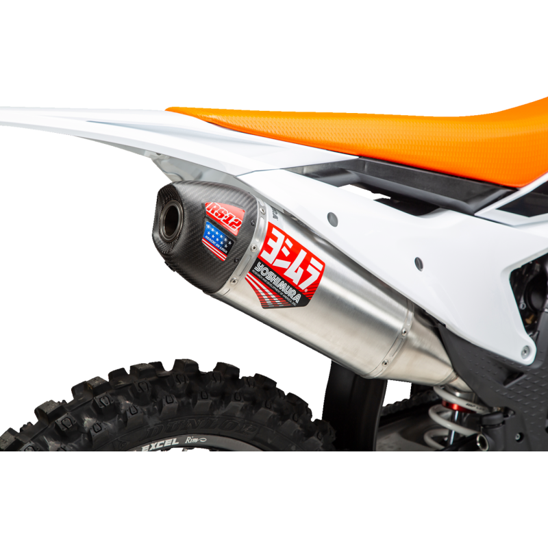 YOSHIMURA MUFFLER RS-12 SO SS/AL/CF KTM 250/450 262542S320