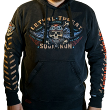 Load image into Gallery viewer, LETHAL THREAT HOODY FIGHT FLIGHT BK XL HD84076XL