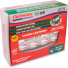 Load image into Gallery viewer, TECMATE OPTIMATE LITHIUM 4 BANK TM-485