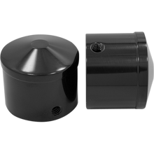 Load image into Gallery viewer, AVON GRIPS 07-19 MDELS FRT BLK AXLE CAPS AIRCUSH AXL-AIR-ANO