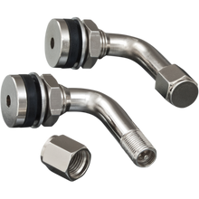 Load image into Gallery viewer, SHOW CHROME 90 NICKEL VALVE STEM PR 5-802