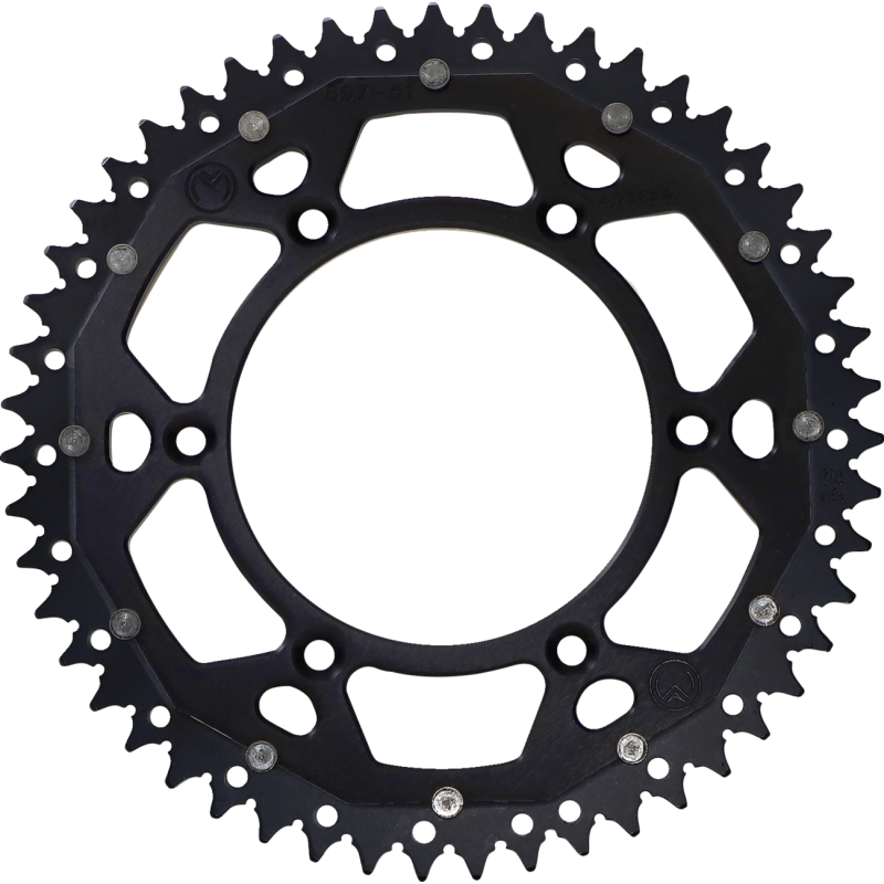 MOOSE RACING SPROCKET DUAL MSE 51 BK 1210-897-51-10X
