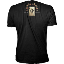 Load image into Gallery viewer, LETHAL THREAT TEE PLAYTHEHAND BLACK MD LT20894M