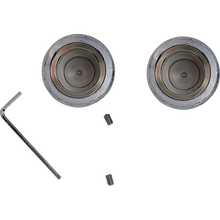 Load image into Gallery viewer, DRAG SPECIALTIES 00-07 FL/04-07FXD 1" AXLE CAPS (PR) 0309-0217