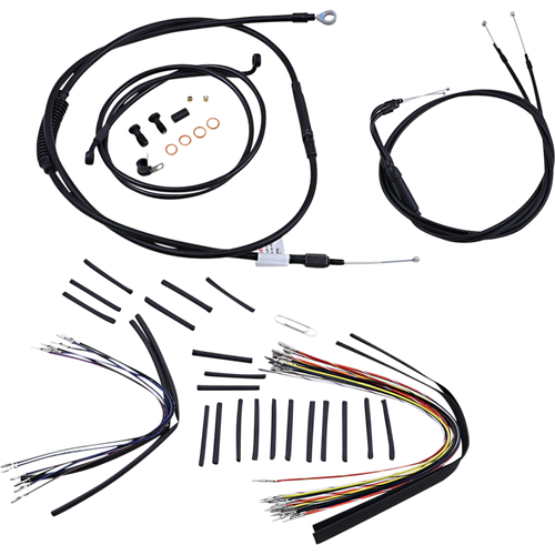 BURLY BRAND 07-10 FXST CABLE KIT 14