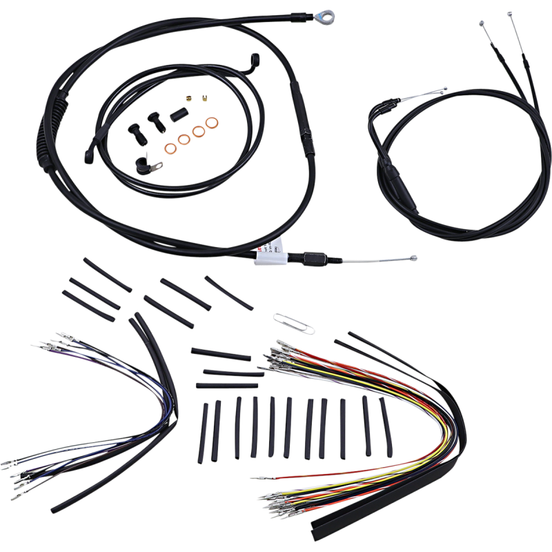 BURLY BRAND 07-10 FXST CABLE KIT 14
