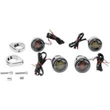 Load image into Gallery viewer, DRAG SPECIALTIES LED DEUCE T/SIGNAL KIT W/ SMK LENS 2020-0275