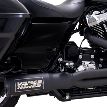 Load image into Gallery viewer, VANCE &amp; HINES EXHAUST 2-1 HI OUTP BLK MATT SS 17+FL 47321