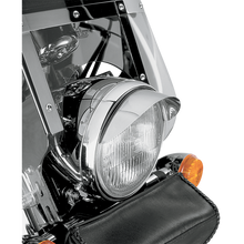 Load image into Gallery viewer, SHOW CHROME 7" CHROME HEADLIGHT VISOR 53-429