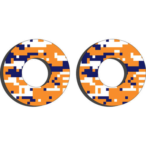 FACTORY EFFEX DONUTS GRIP KTM BLU/ORG 22-67500
