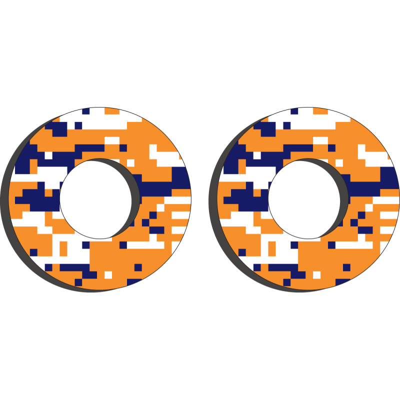 FACTORY EFFEX DONUTS GRIP KTM BLU/ORG 22-67500
