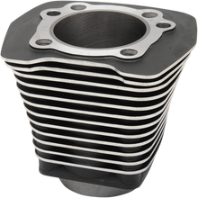 Load image into Gallery viewer, DRAG SPECIALTIES 84-99 EVO STK BORE BLACK CYLINDER (EA) 0931-0017