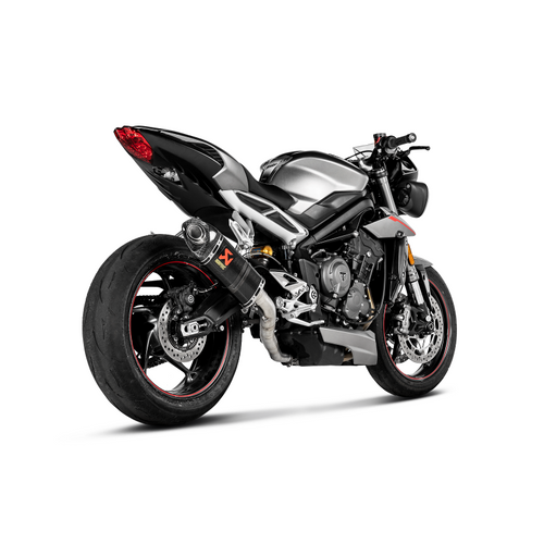 AKRAPOVIC 17-19 STREET TRIPLE 765 SO CF/CF TIP S-T7SO2-APC