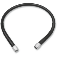 Load image into Gallery viewer, DRAG SPECIALTIES BLACK S/S BRAKE LINE 24" 824-BLK - Motomike Canada