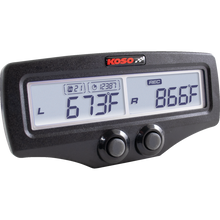 Load image into Gallery viewer, KOSO NORTH AMERICA DUAL EGT-02R EVO RPM-WATER TEMP LOGGER STANDARD SENSORS BA006010