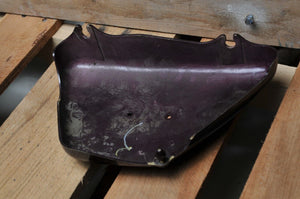 GENUINE YAMAHA SIDE COVER RIGHT 2L0-21721-00-6E XS400 MAGNUM MAROON  - Very Good