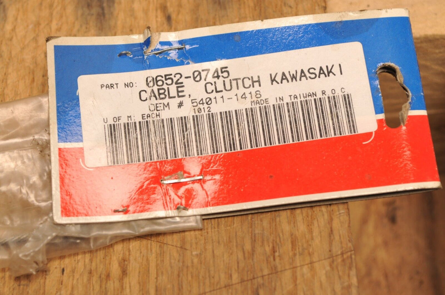 PARTS UNLIMITED/PRO SERIES CABLE 0652-0745 KAWASAKI KX125 2003 - Like New