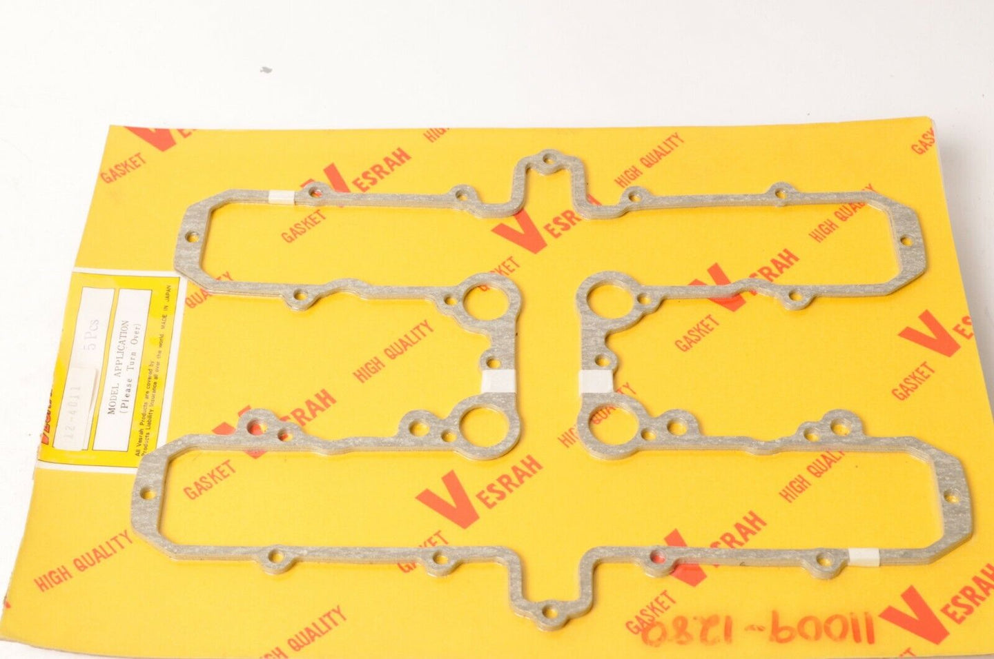 Genuine NOS Gasket Vesrah VV-4011 5-Pack replaces 11009-1280 KZ550 Valve Cover - Like New