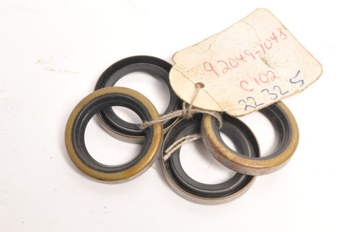 4x NOS Kawasaki Oil Seal,Crankcase  KLX AN Z125 KLF KV75 MT1 ++  | 92049-1048