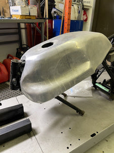 Ducati 750 Sport SS GT Aluminum Fuel Gas Tank Vintage 1972-up - Very Good