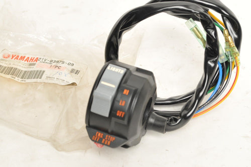 Genuine Yamaha Switch, Left headlight horn TriMoto YTM200 1983-85 | 21V-83975-09