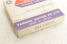 Load image into Gallery viewer, Genuine Yamaha Piston Ring Set 1st O/S +0.25mm YZ125 1982-88   |  5X4-11611-11