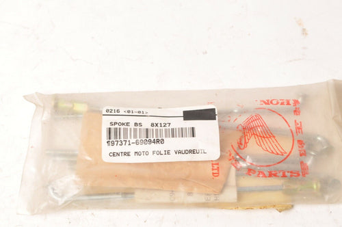Genuine Honda 97371-69094R0 Spoke (no nips) Qty:6 CB750 1977 1978 K7 K8