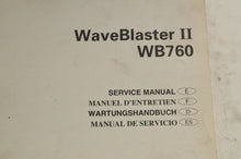 Load image into Gallery viewer, Yamaha Service Shop Manual - WB760 1997  En/Fr/De/Es  |  GK5-28197-Z7-C1