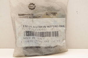 NOS OEM CAN-AM 703500107 BRAKE PAD SET ATV - Like New