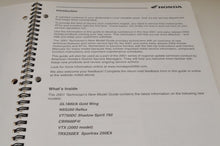 Load image into Gallery viewer, Genuine OEM Honda Factory Service TECHNICIAN&#39;S NEW MODEL GUIDE 2001 TECH S1717 - Very Good