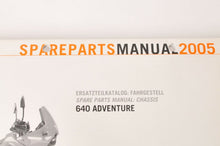 Load image into Gallery viewer, Genuine Factory KTM Spare Parts Manual Chassis - 640 Adventure  2005 | 3208179 - Very Good