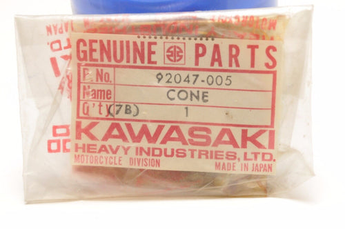 NEW NOS KAWASAKI 92047-005 CONE UPPER BEARING 1967-2001 F6 F7 G5 G3 G4 KD KE MC1 - Like New