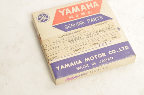 Genuine Yamaha Piston Ring Set STD YFS200 Blaster  IT200  | 43G-11601-00
