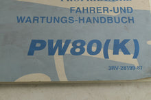 Load image into Gallery viewer, Yamaha Owner&#39;s Service Manual - PW80(K) 1998 English French German 3RV-28199-87