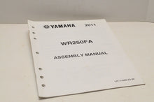 Load image into Gallery viewer, Genuine Yamaha FACTORY ASSEMBLY SETUP MANUAL WR250F WR250FA 2011 LIT-11666-23-39 - Very Good