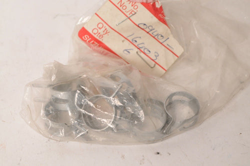 Genuine Suzuki 09401-16403 Hose Clip Clamp Qty:6 Air Hose
