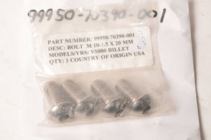 Genuine Suzuki 99950-70390-001 Qty:4 Screw, Mounting - Volusia Boulevard ++