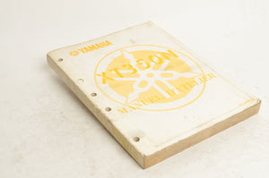 Yamaha Service Shop Manual 1985 XT350 XT350N English French  | 1ET-28197-70