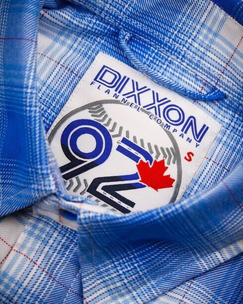 New DIXXON Flannel The Winfield Toronto Blue Jays Baseball BNIB NWT | Mens XS