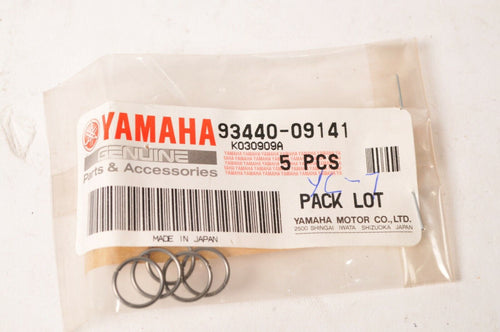 Genuine Yamaha 93440-09141 Qty:5 Outer Circlip FZ750 FZR1000 TTR Vector FJR YFM+