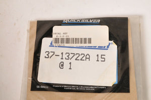 Mercury MerCruiser Quicksilver Decal Set of FOUR (4) 5.7L EFI  | 37-13722A15 - Like New