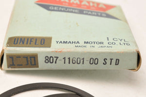 Genuine Yamaha 807-11601-00-00 Piston Ring Set STD - SW396 SS338 SL396 GP396 ++ - Like New