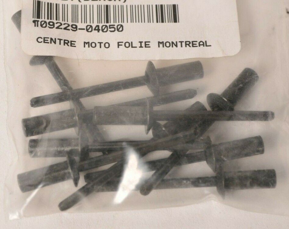 Genuine Suzuki 09229-04050 Rivet Rivets Qty:10  -  SV650 SV1000 Boulevard +